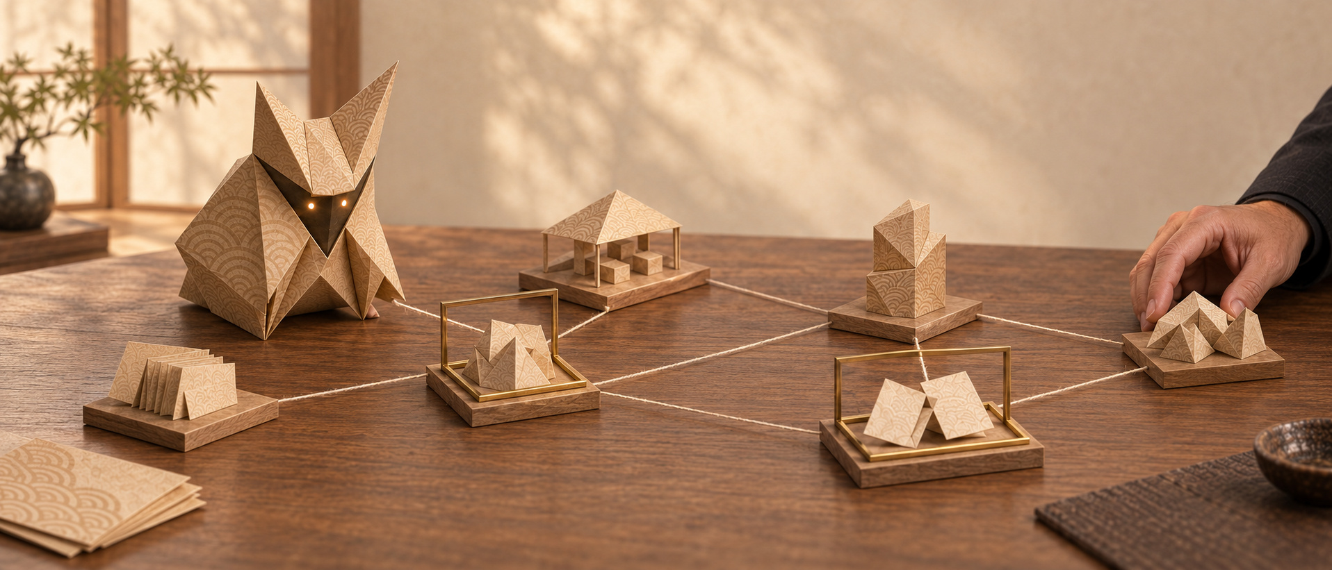 Sei examines connected paper company nodes, with only selected nodes framed for greater control