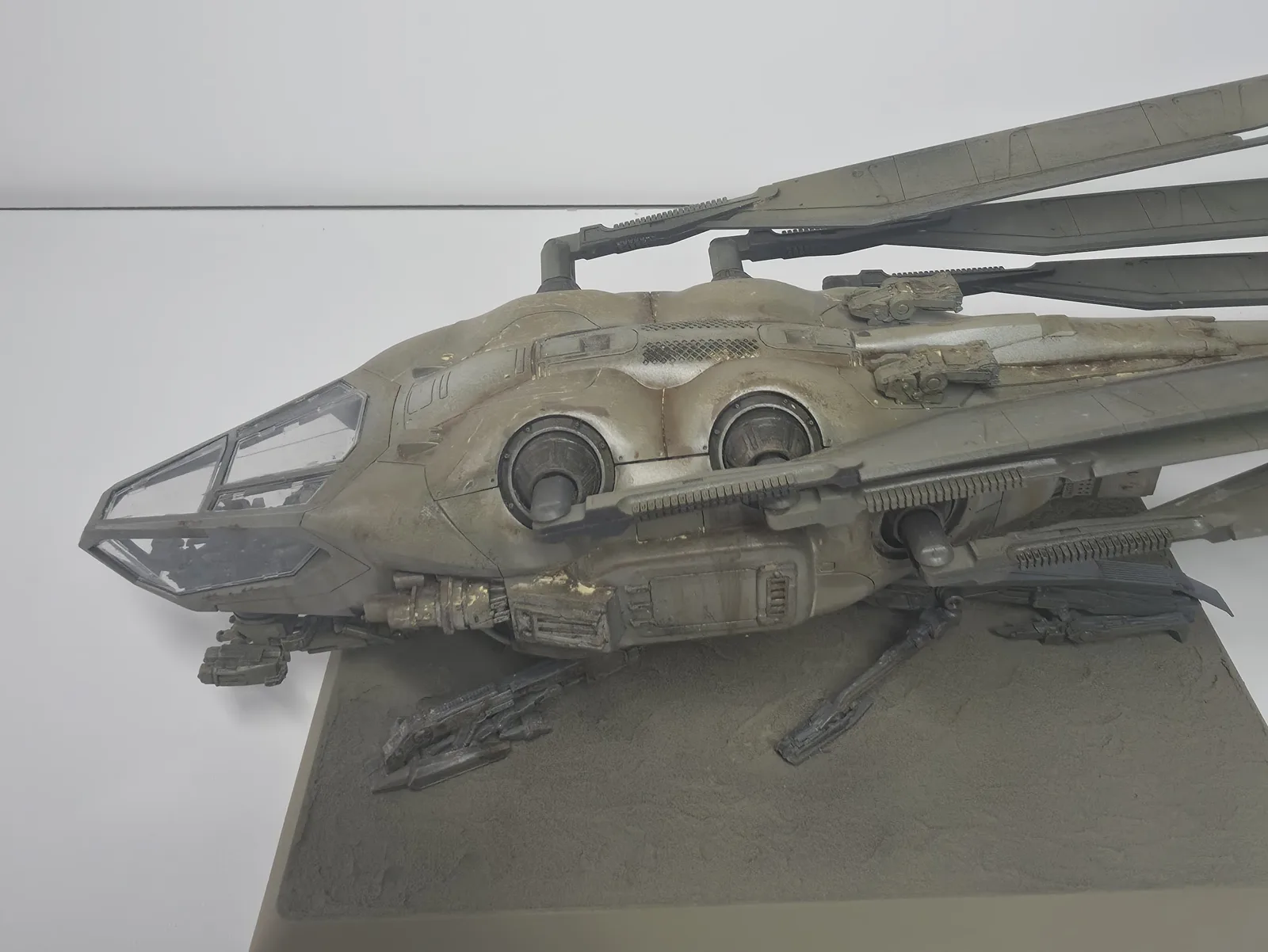 Original photograph 2 of my Harkonnen ornithopter model