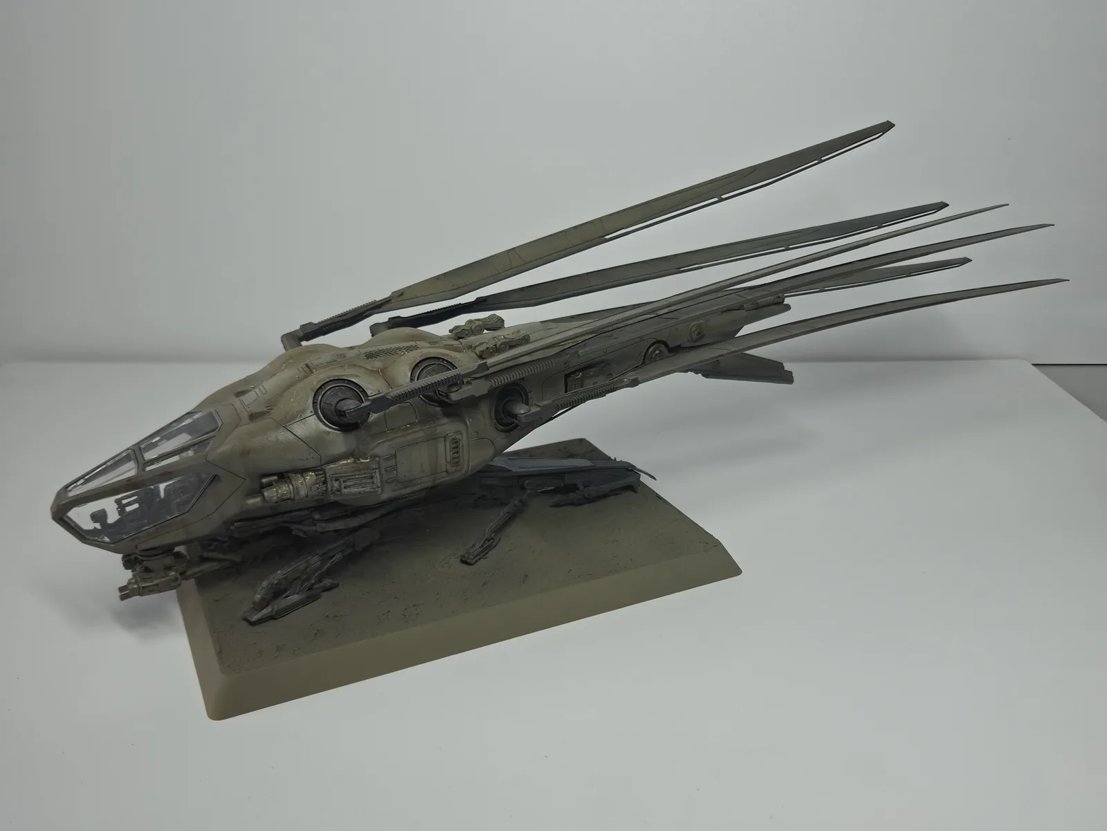 Original photograph 3 of my Harkonnen ornithopter model