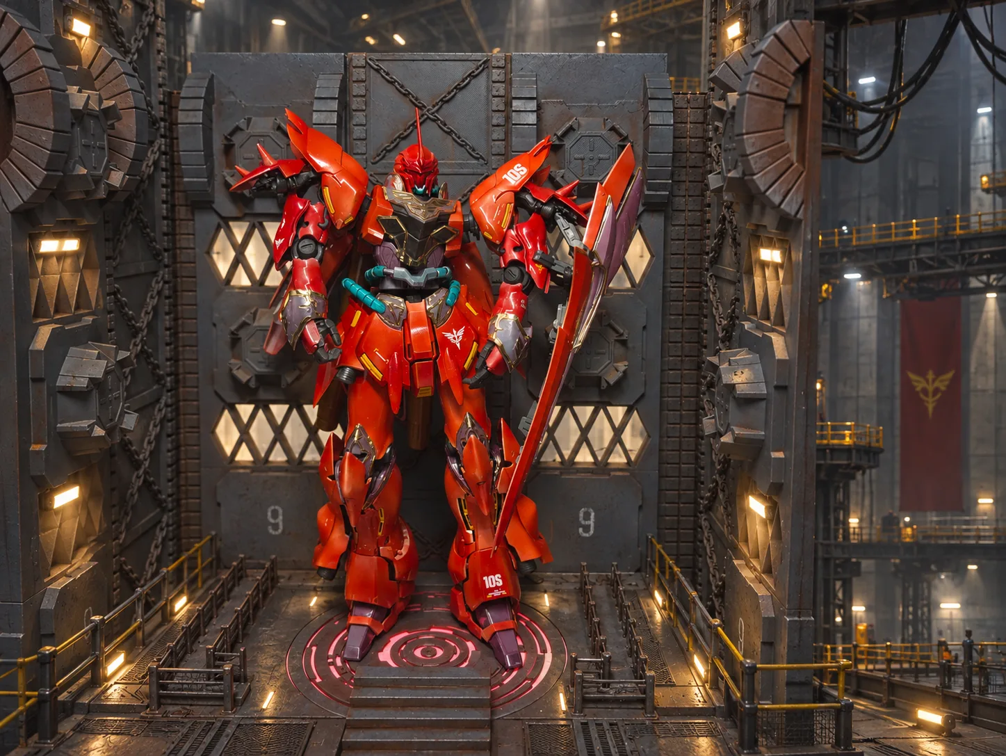 AI-generated interpretation of my Sinanju model
