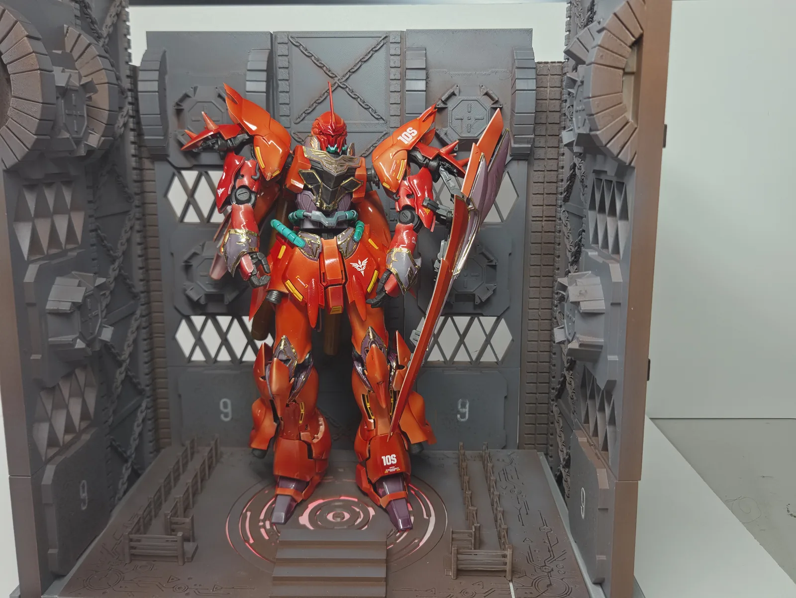 Original photograph 2 of my Sinanju model