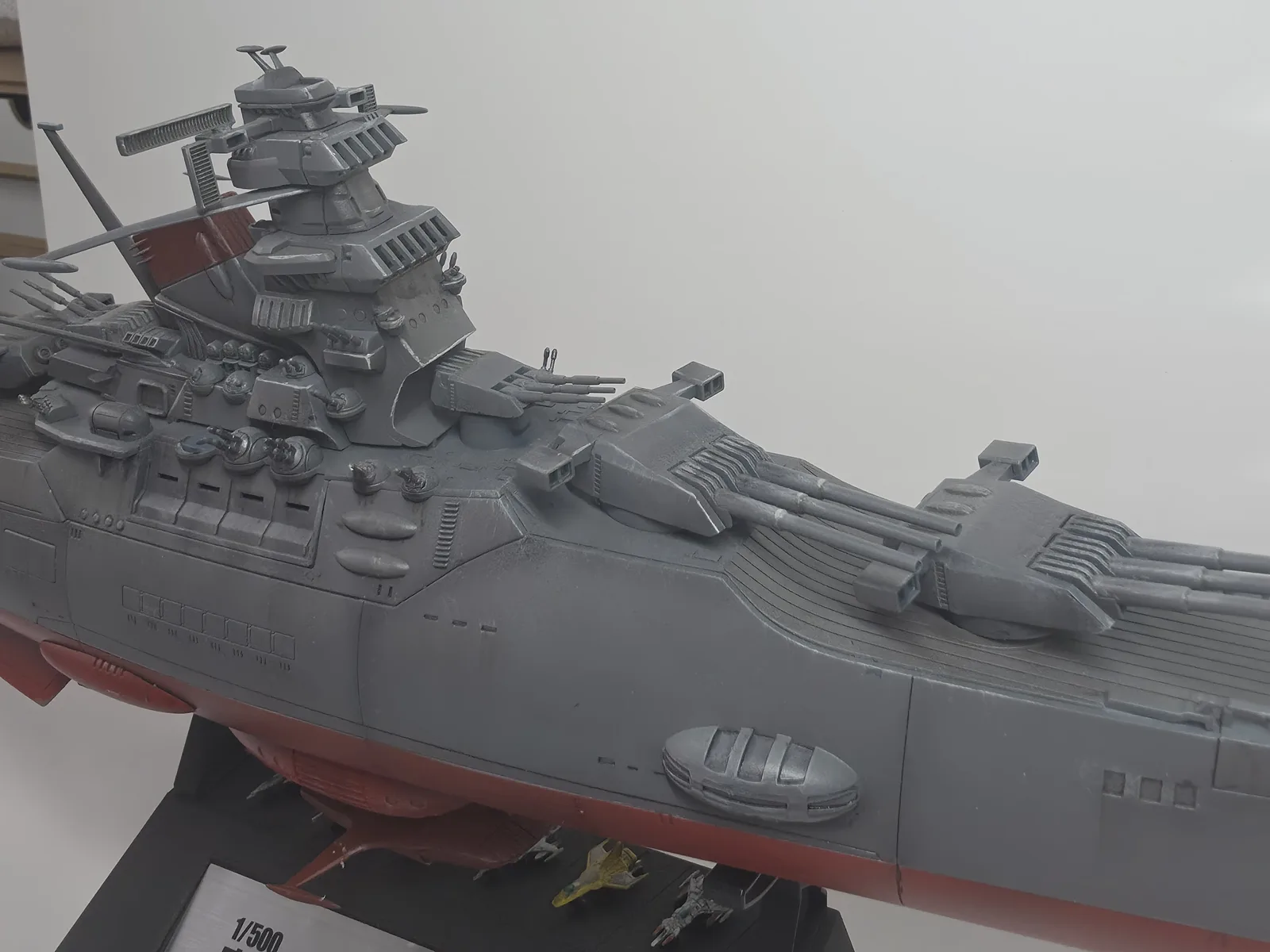 Original photograph 1 of my Space Battleship Yamato model