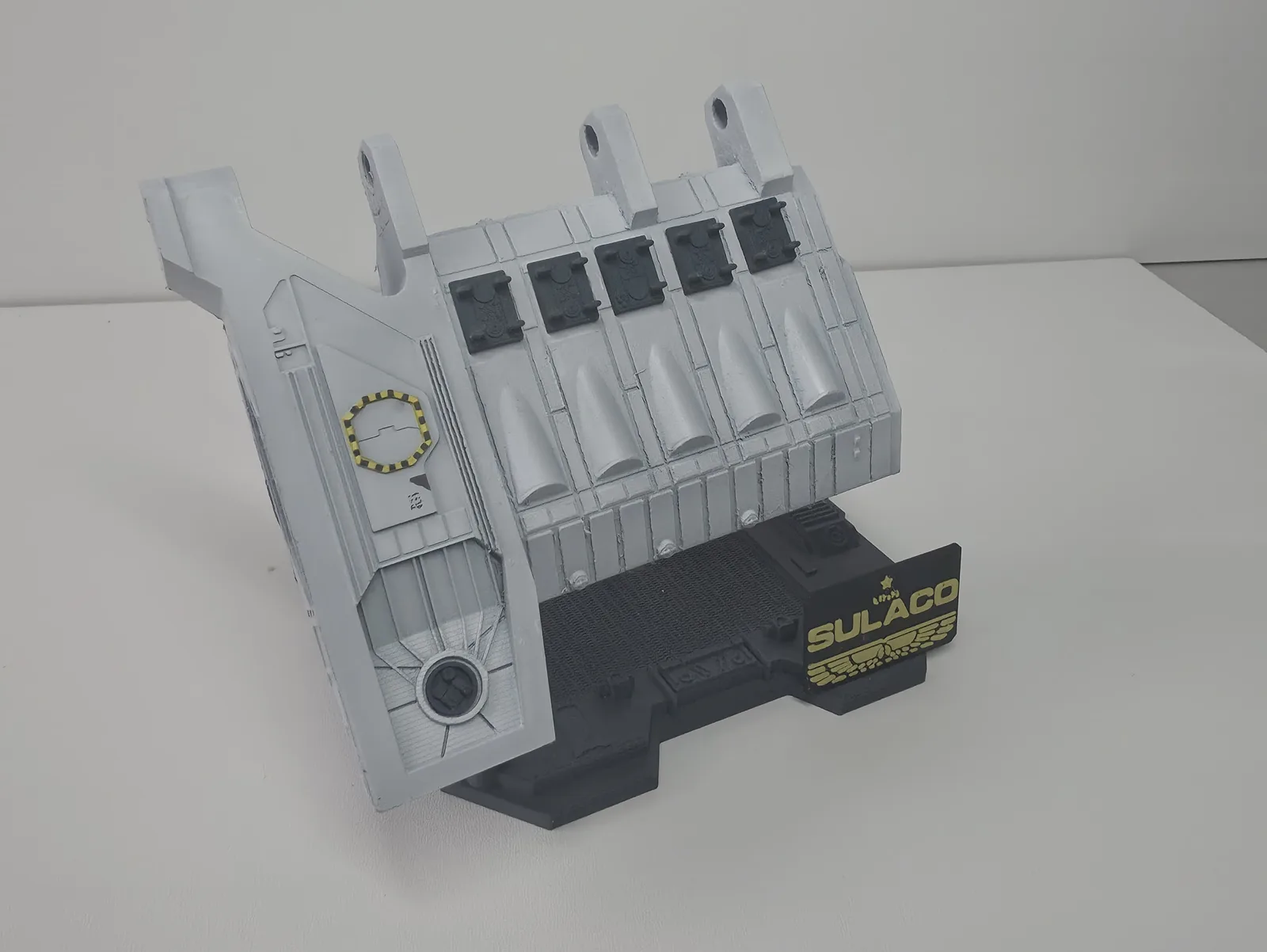 Original photograph 1 of my Sulaco emergency escape vehicle model